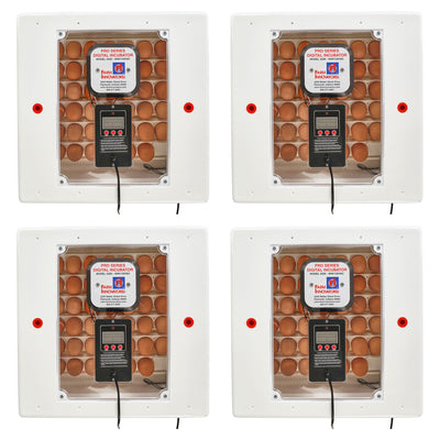 Farm Innovators 2150 Digital LCD Display Still Air Incubator w/ Window (4 Pack) - VMInnovations