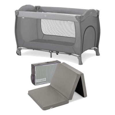 hauck Sleep N Play Go Plus Foldable Travel Bed with Foldable Portable Foam Pad