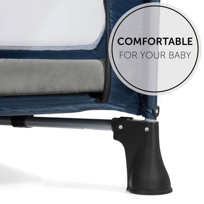 hauck Sleep N Play Go Plus Foldable Travel Bed with Foldable Portable Foam Pad