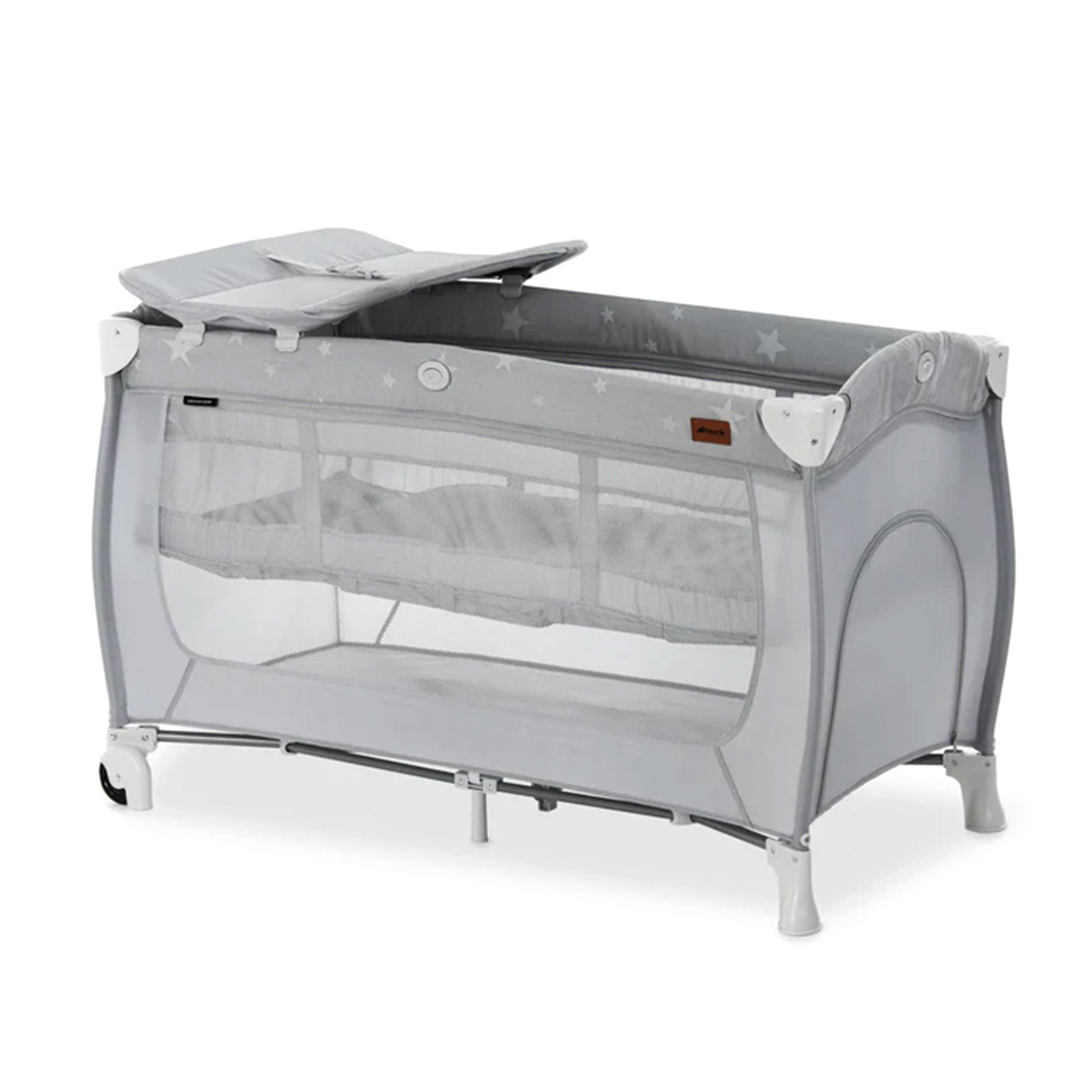 hauck Sleep N Play Center Portable Travel Cot with Foldable Portable Foam Pad