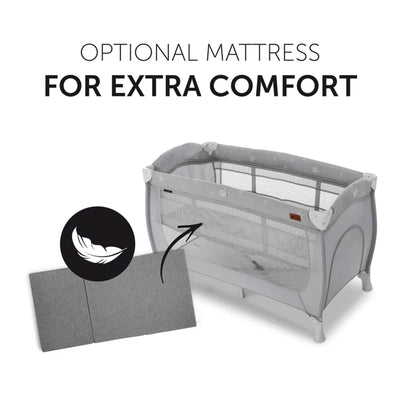 hauck Sleep N Play Center Portable Travel Cot with Foldable Portable Foam Pad