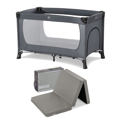hauck Dream N Play Plus Foldable Travel Bed with Foldable Portable Foam Pad - VMInnovations