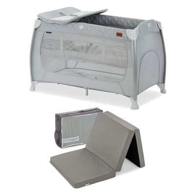 hauck Play N Relax Center Foldable Travel Bed with Foldable Portable Foam Pad