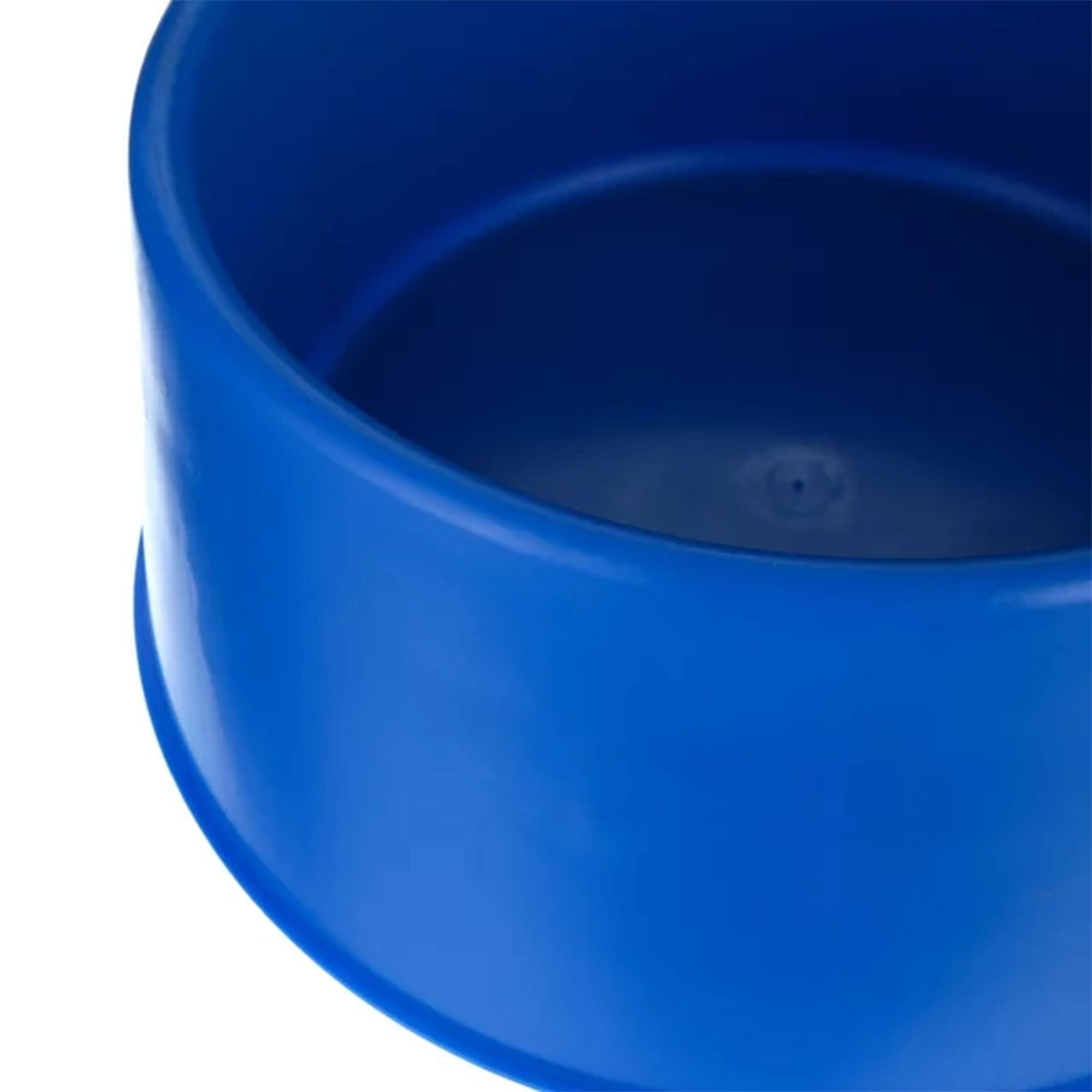 Farm Innovators 60W Premium Plastic Heated Pet Dog/Cat Water Bowl, 2 Pack, Blue