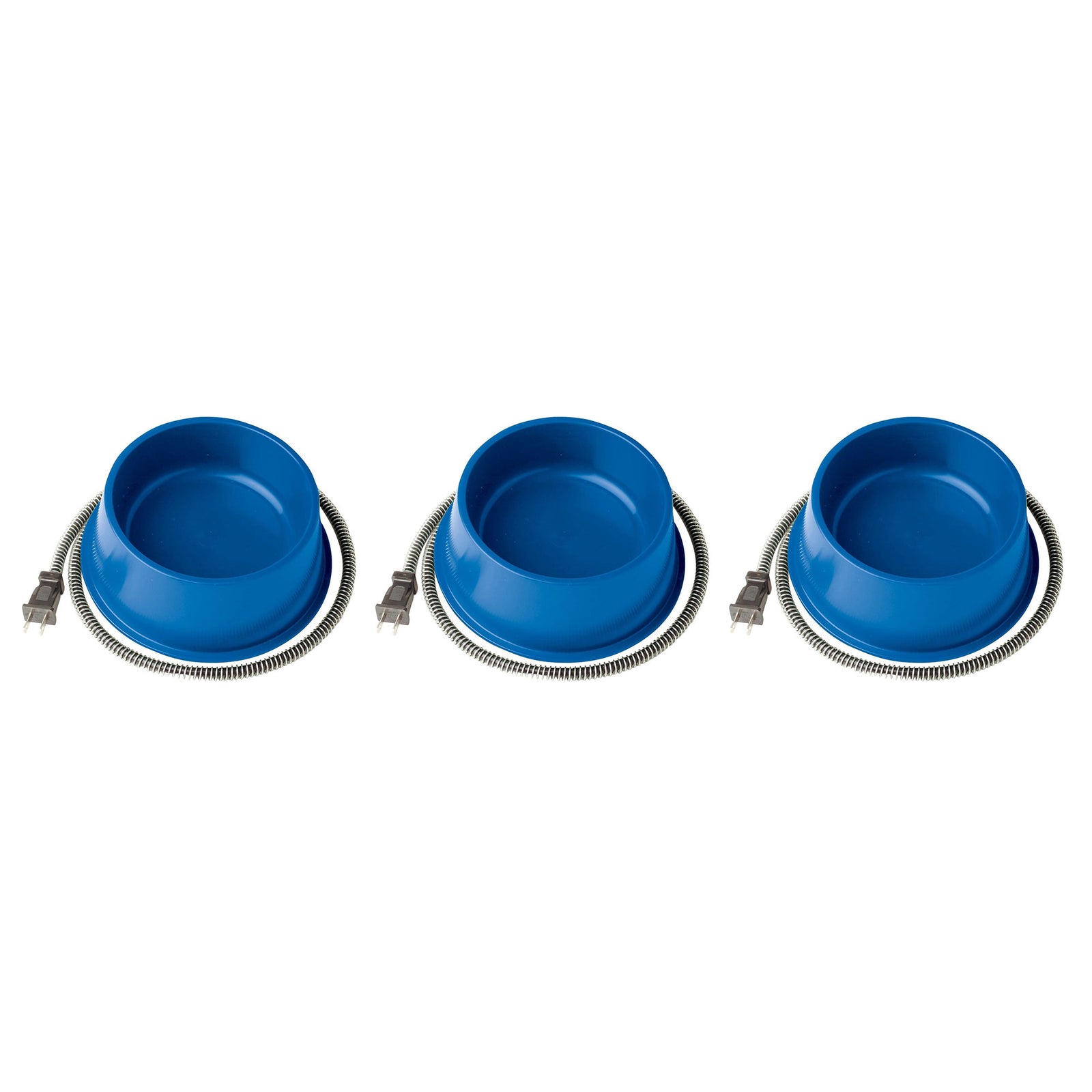 Farm Innovators Heated Pet Bowl with Anti Chew Cord for All Breed Sizes, 3 Pack - VMInnovations