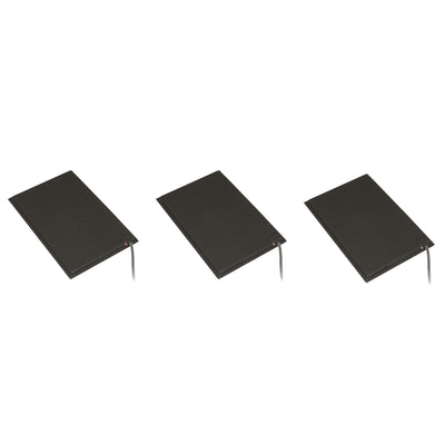 Farm Innovators 100 Watt Large Plastic Heated Pet Mat with Fleece Cover, 3 Pack - VMInnovations