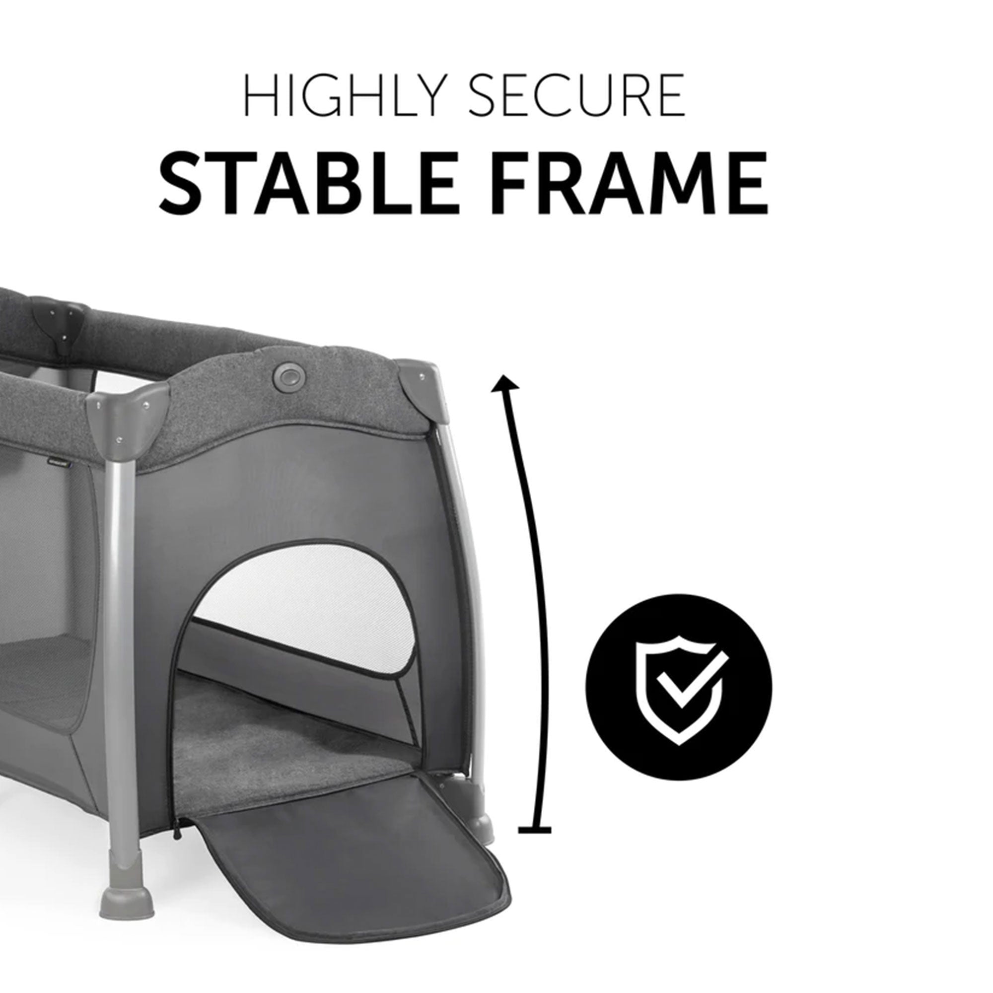 hauck Play N Relax Center Crib with Foldable Portable Foam Toddler Nap Mattress