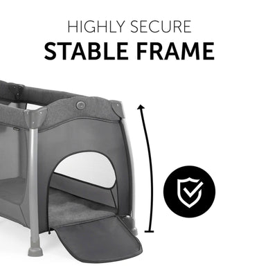 hauck Play N Relax Center Crib with Foldable Portable Foam Toddler Nap Mattress