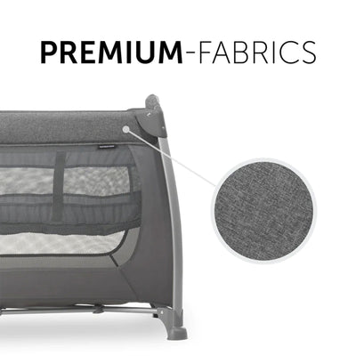 hauck Play N Relax Center Crib with Foldable Portable Foam Toddler Nap Mattress