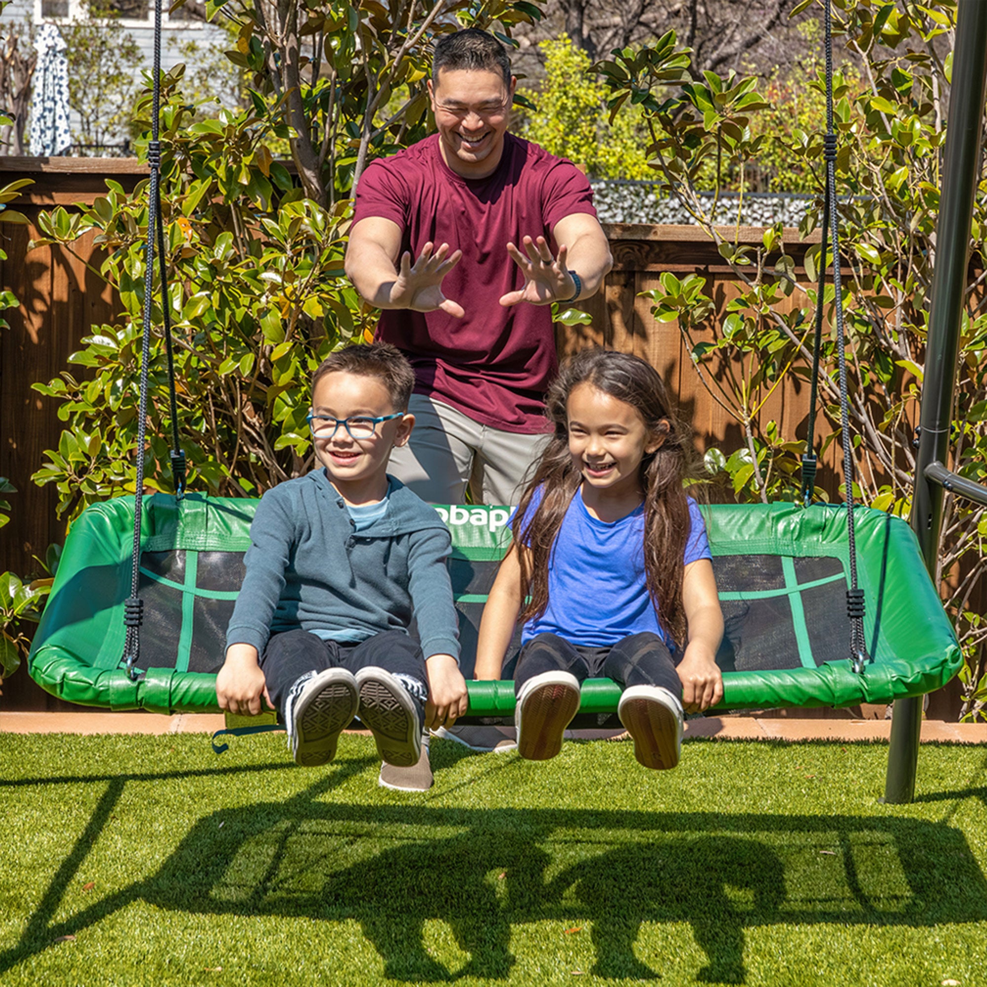 gobaplay Tree Swing, 46" x 25" Platform (Swingset Frame Not Included) (Open Box) - VMInnovations