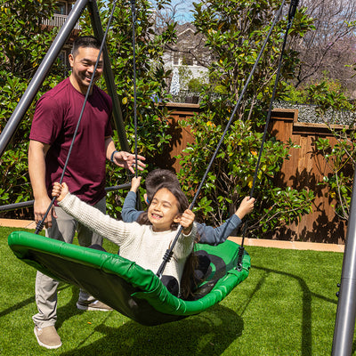 gobaplay Boat Swing, 53" x 25" Platform Saucer, (Swingset Frame Not Included)