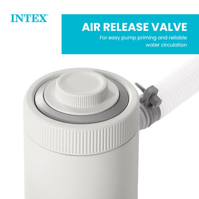 INTEX Cartridge Filter Pump for Above Ground Pools, Pump Flow Rate (Open Box) - VMInnovations