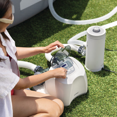 INTEX C1000 Cartridge Filter Pump for Above Ground Pool (Used)
