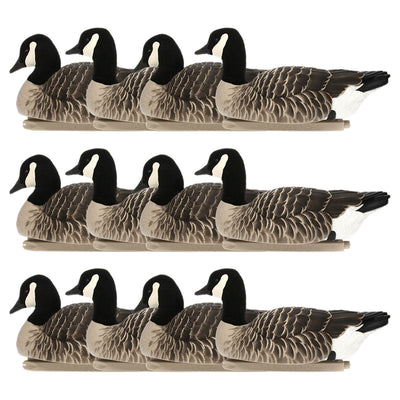 Avian X Topflight Lessers Floating Goose Decoys for Outdoor Hunting, 12 Pack