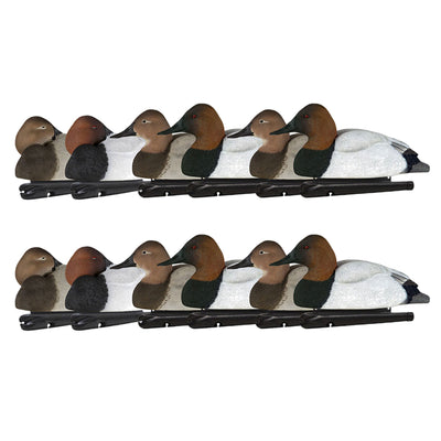 Avian X Topflight Canvasbacks Decoys Realistic Gray Duck, Set of 12, Multicolor