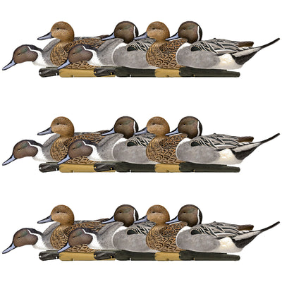 Avian X Topflight Pintails, Realistic Floating Decoys, Set of 18, Multicolor