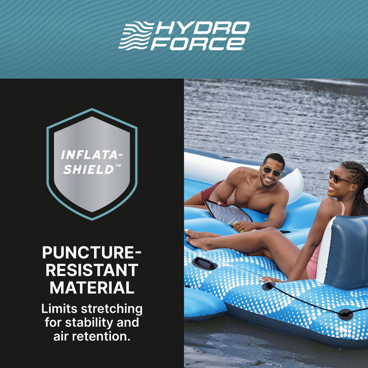 Bestway CoolerZ Tropical Breeze 6 Person Inflatable Party Island Float(Open Box)