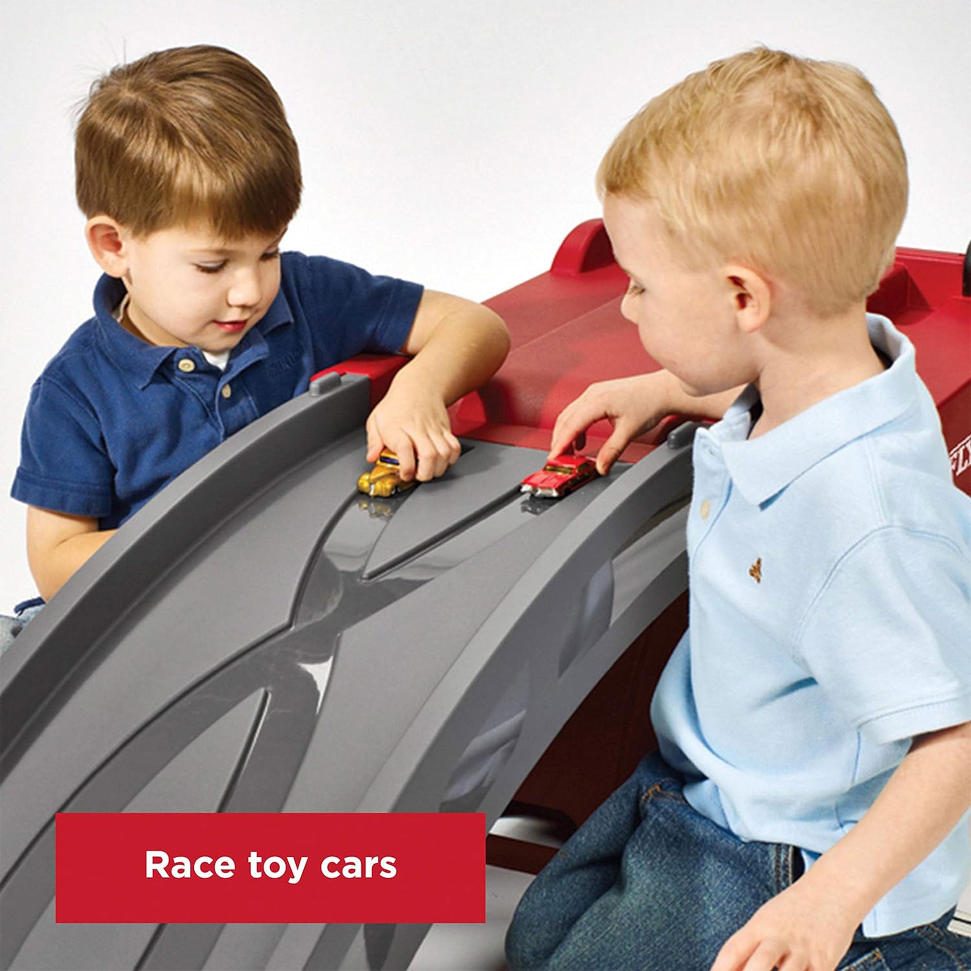 Radio Flyer 500 Toddler Ride On Toy w/Ramp & Easy Storage Design (Open Box) - VMInnovations