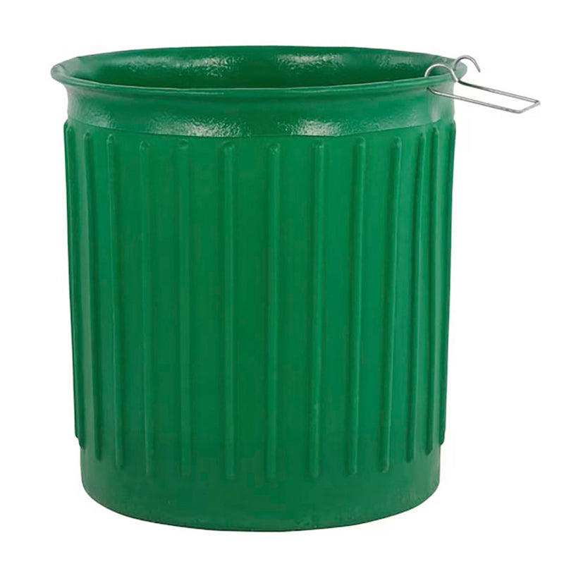 Chem-Tainer 60 Gal Carry Landscape Barrel w/Steel Top Ring Design, 3 Pack, Green