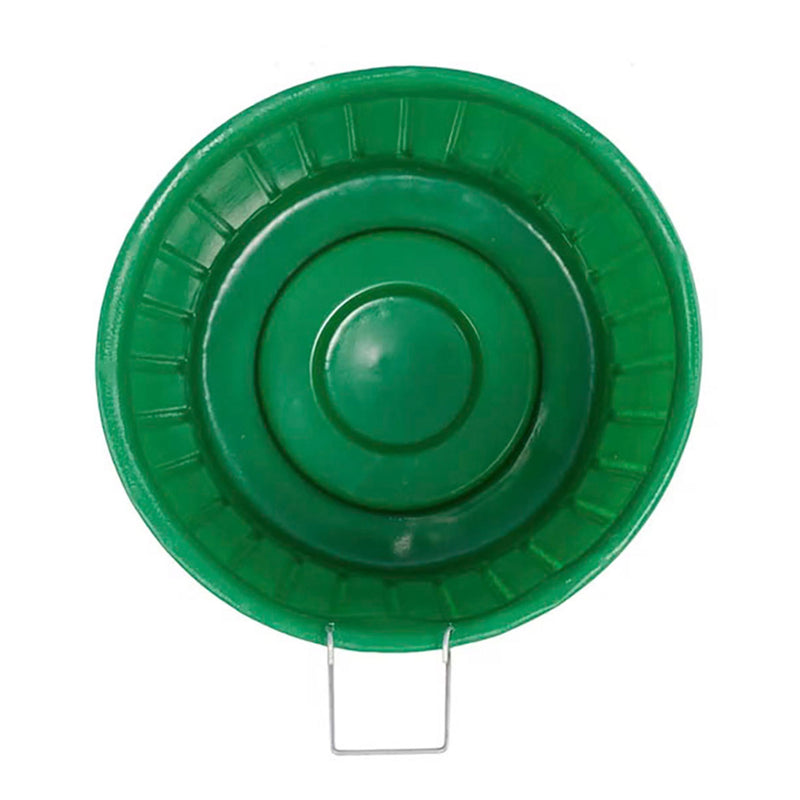 Chem-Tainer 60 Gal Carry Landscape Barrel w/Steel Top Ring Design, 3 Pack, Green