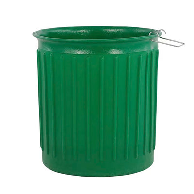 Chem-Tainer 60 Gal Carry Landscape Barrel w/Steel Top Ring Design, 5 Pack, Green