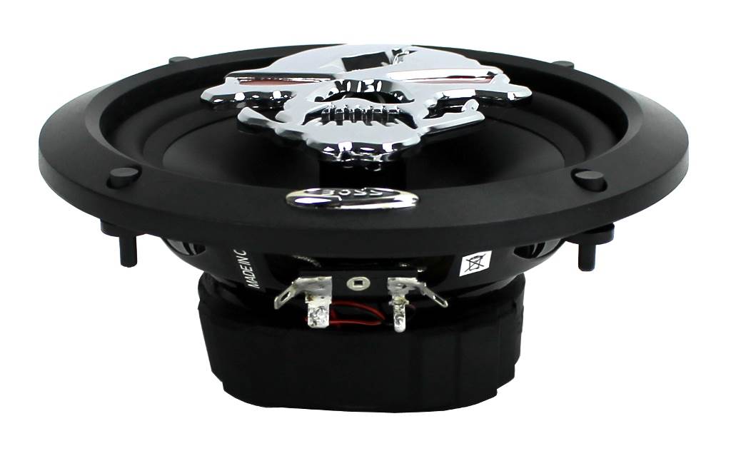 4) NEW BOSS SK652 6.5” 600W 2-Way Full Range Skull Car Audio Speakers 2 PAIR