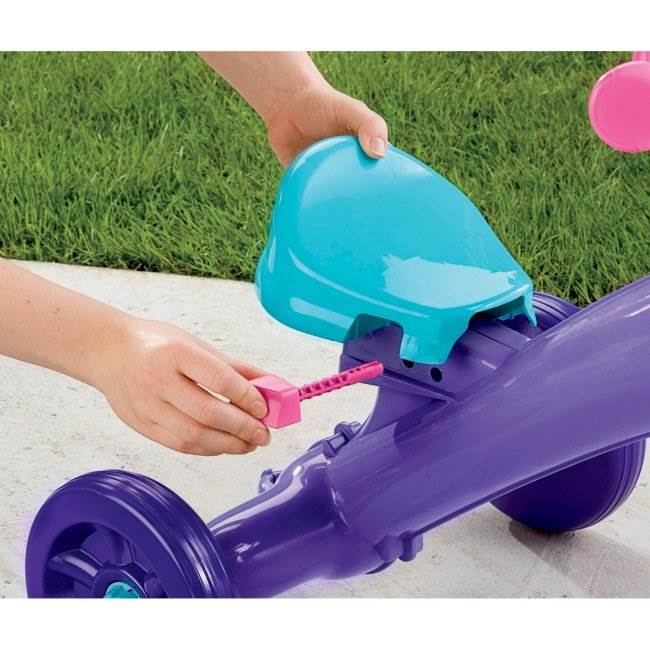 Fisher Price Deluxe Grow With Me Girls Ride-On Trike/Tricycle | R0322 - Open Box