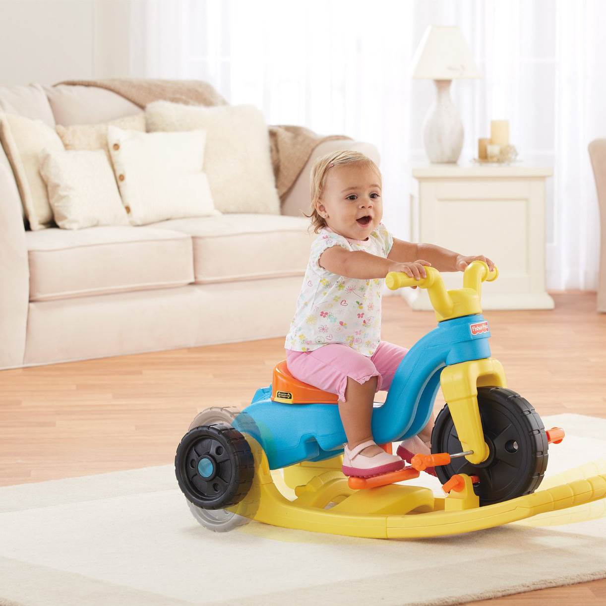 Fisher Price Rock, Roll 'n Ride Ride-On Trike/Tricycle (Open Box)