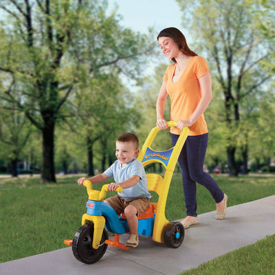 Fisher Price Rock, Roll 'n Ride Ride-On Trike/Tricycle (Open Box)
