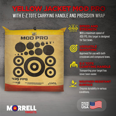 Morrell Yellow Jacket MOD Pro with E-Z Tote Handles and Precision Wrap, 3 Pack - VMInnovations