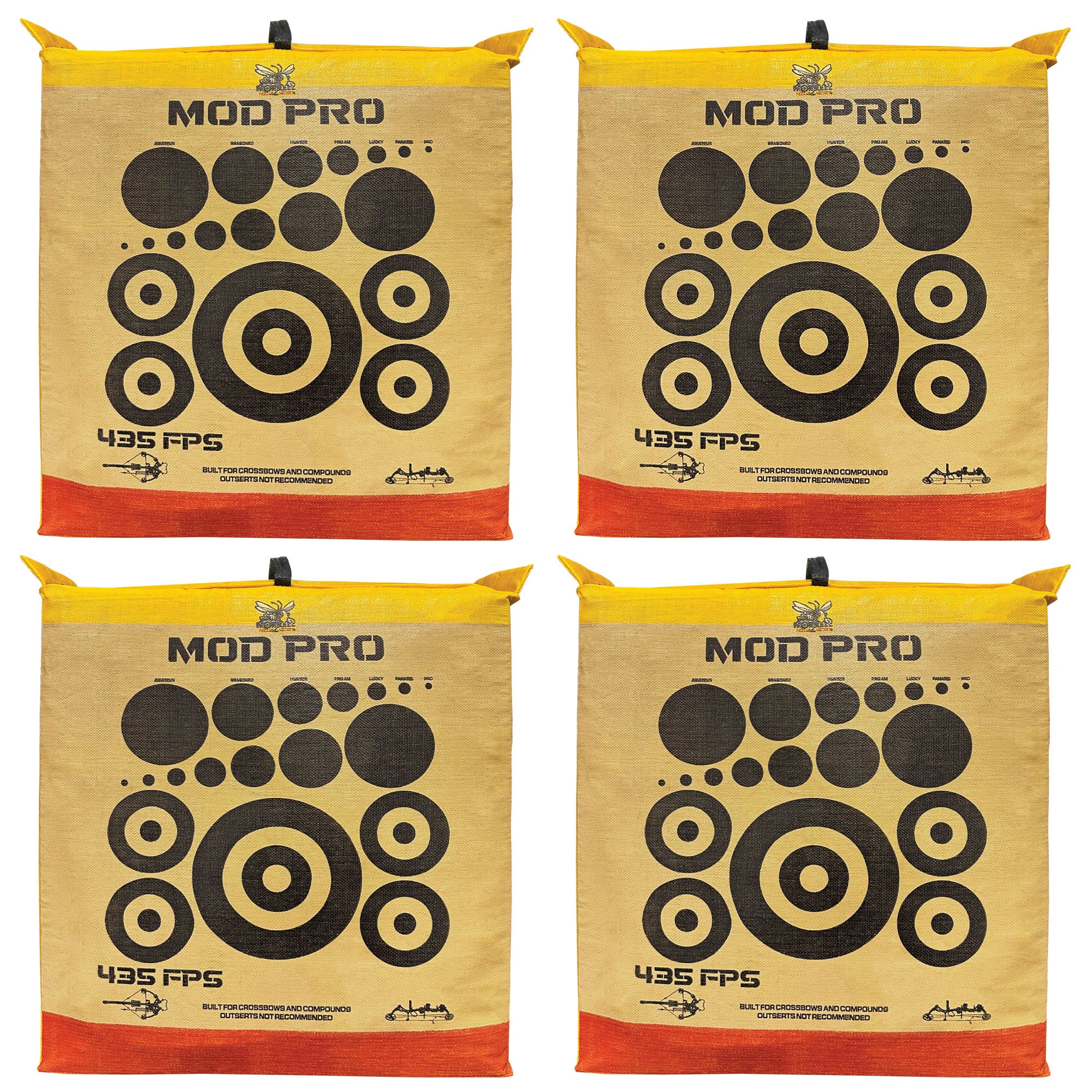 Morrell Yellow Jacket MOD Pro with E-Z Tote Handles and Precision Wrap, 4 Pack - VMInnovations