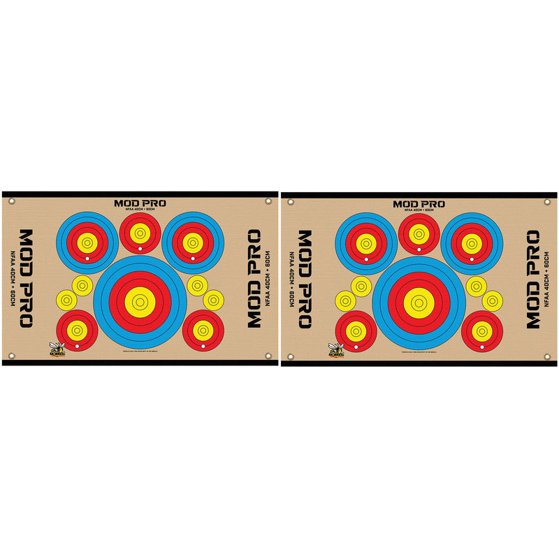 Morrell Jacket MOD Pro Series-NFAA Polypropylene Archery Target, 2 Pack, Tan