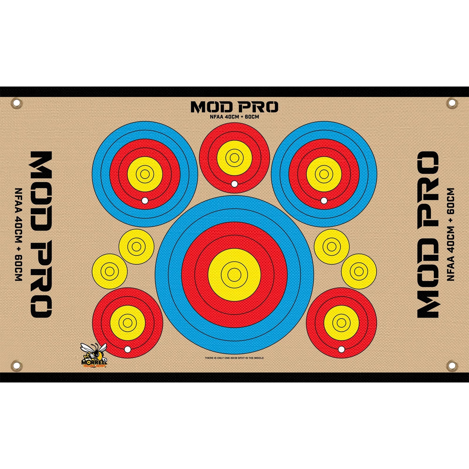 Morrell Jacket MOD Pro Series-NFAA Polypropylene Archery Target, 2 Pack, Tan - VMInnovations