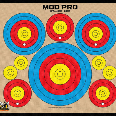 Morrell Jacket MOD Pro Series-NFAA Polypropylene Archery Target, 2 Pack, Tan - VMInnovations