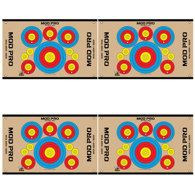 Morrell Jacket MOD Pro Series-NFAA Polypropylene Archery Target, 4 Pack, Tan