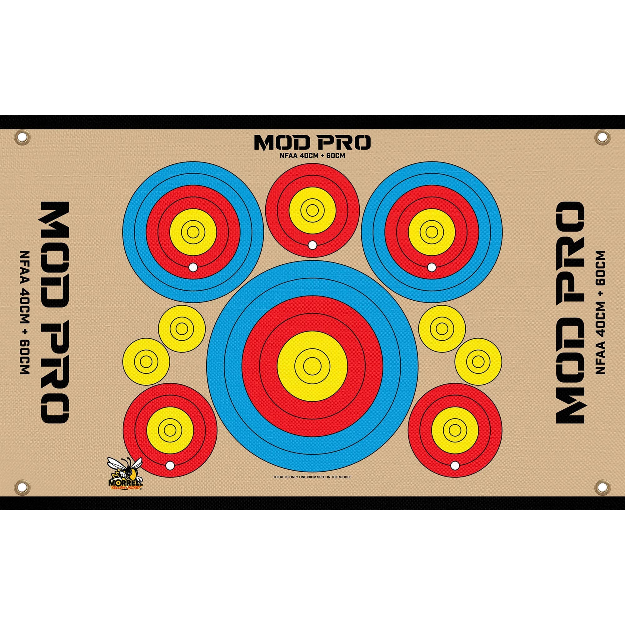Morrell Jacket MOD Pro Series-NFAA Polypropylene Archery Target, 4 Pack, Tan - VMInnovations