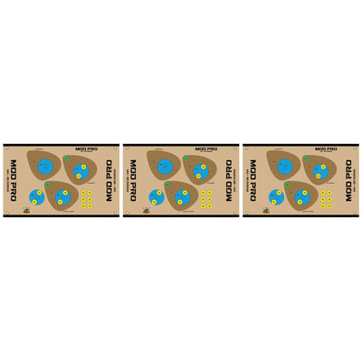 Morrell Yellow Jacket MOD Pro ASA & IBO Shooting Bullseyes with Scoring, 3 Pack - VMInnovations