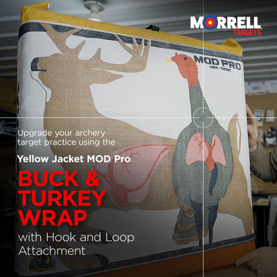 Morrell Yellow Jacket MOD Pro Buck & Turkey Wrap w/Hook & Loop Attachment, 2 Pk