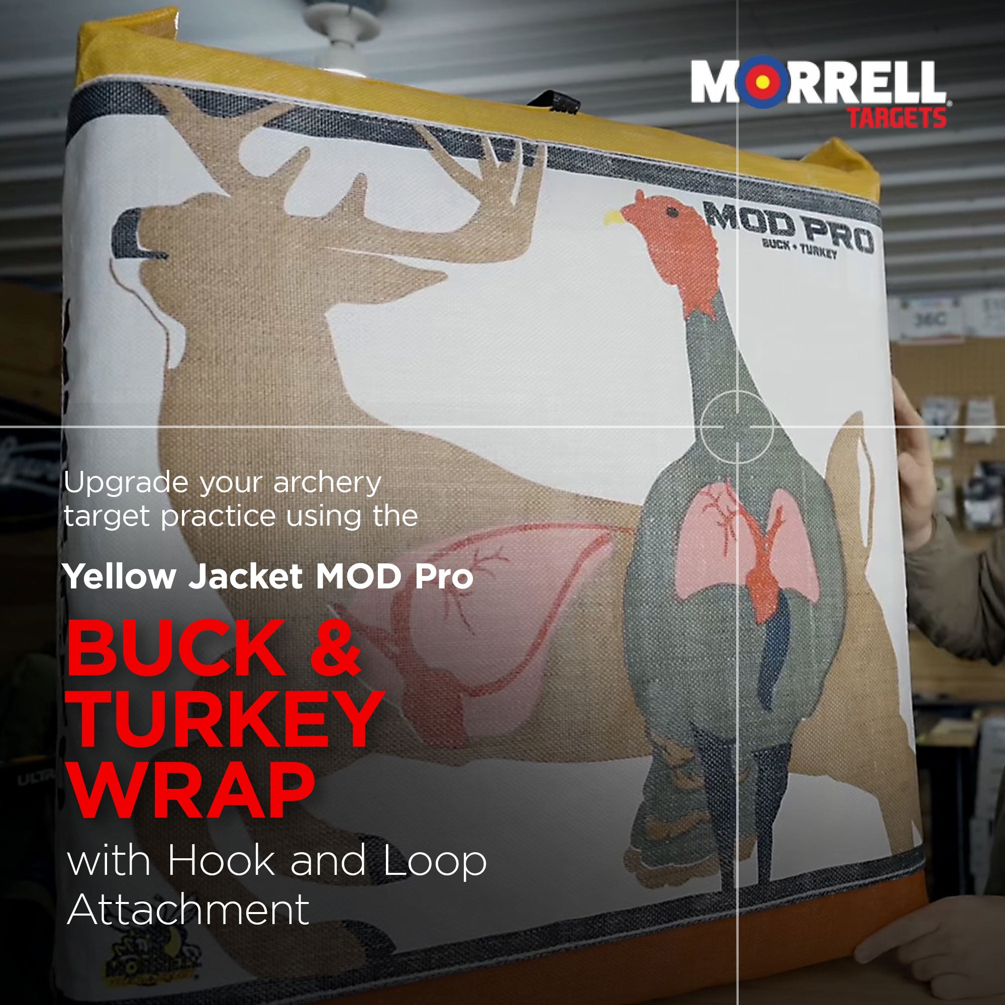 Morrell Yellow Jacket MOD Pro Buck & Turkey Wrap w/Hook & Loop Attachment, 3 Pk - VMInnovations