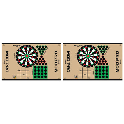 Morrell Yellow Jacket MOD Pro Games Wrap with Archery Pong Bullseye, 2 Pack, Tan - VMInnovations