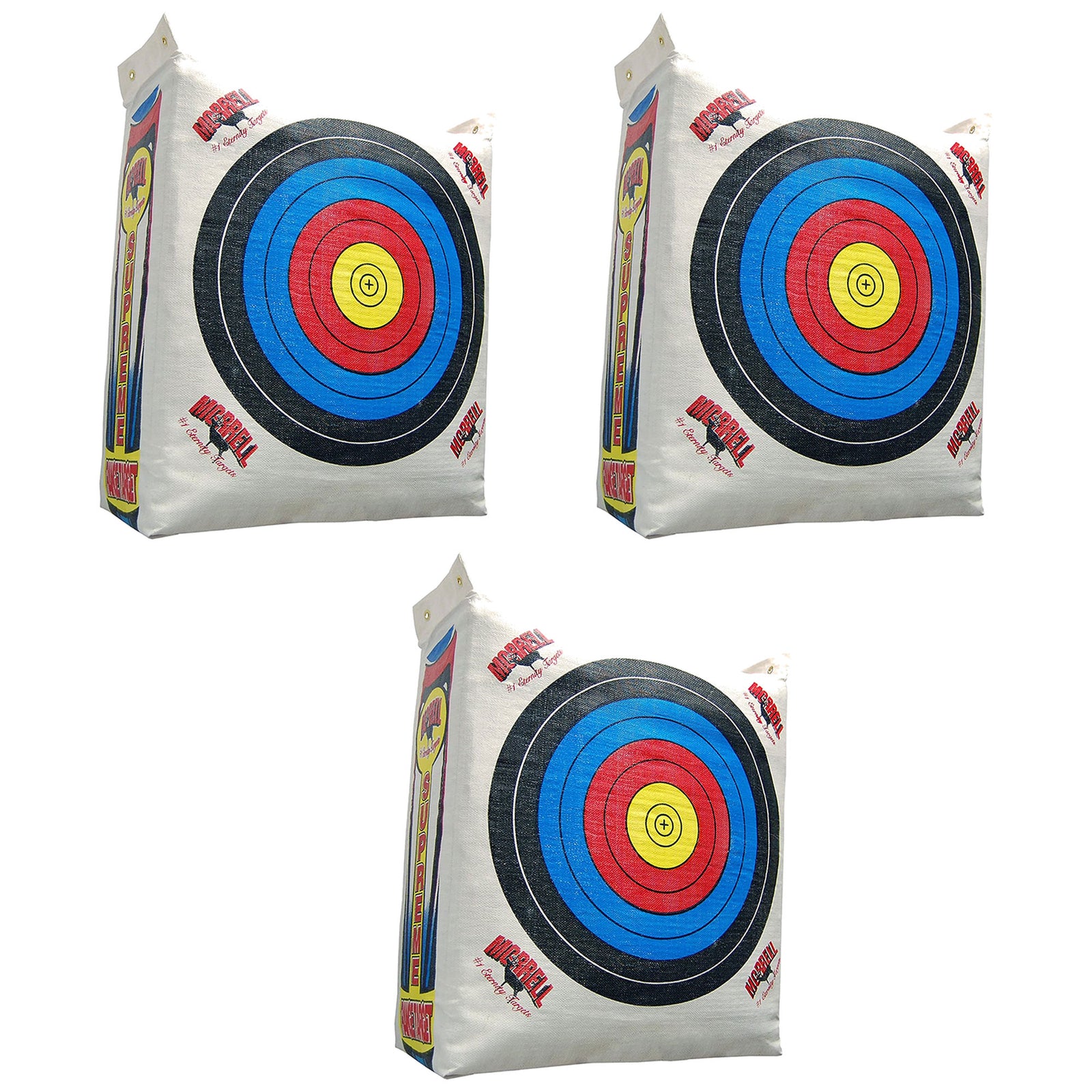 Morrell Supreme Range NASP Adult Field Point Archery Bag Target, 3 Pack, Multi - VMInnovations