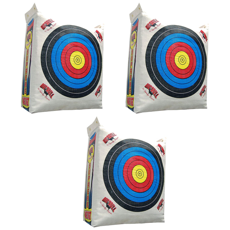 Morrell Supreme Range NASP Adult Field Point Archery Bag Target, 3 Pack, Multi