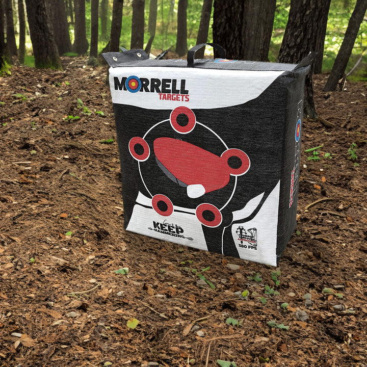 Morrell Outdoor Keep Hammering 54Lb Adult Field Point Archery Bag Target, 2 Pack