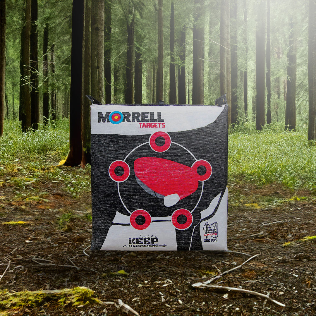 Morrell Outdoor Keep Hammering 54Lb Adult Field Point Archery Bag Target, 2 Pack