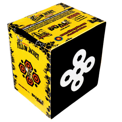 Morrell Yellow Jacket 380 FPS Crossbow Cube Targets with Carry Handle, 4 Pack - VMInnovations