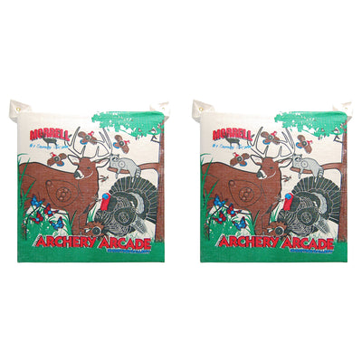 Morrell Youth 18lb Arcade Field Point Archery Bag Target for 30lb Bows, 2 Pack