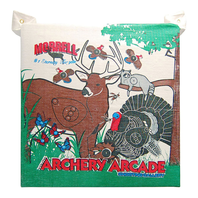 Morrell Youth 18lb Arcade Field Point Archery Bag Target for 30lb Bows, 2 Pack