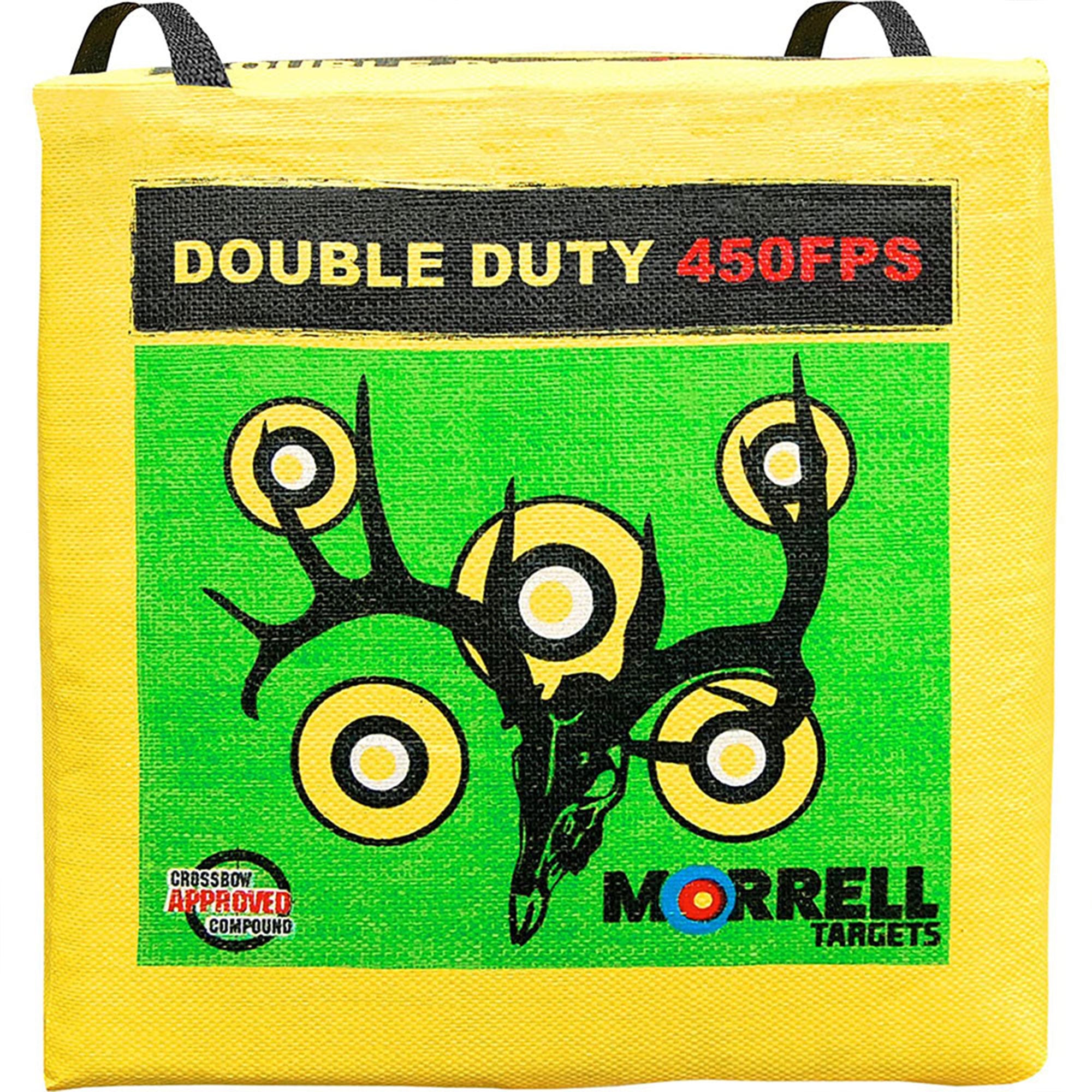 Morrell Double Duty 450 FPS 4 Sided Cube Field Point Archery Bag Target, 2 Pack - VMInnovations