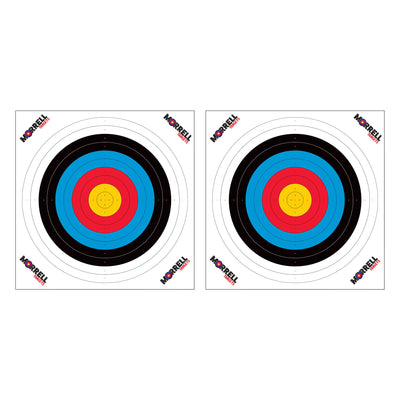 Morrell Targets 100 Pieces Thin Paper Archery Target with Card Stock, 2 Pack