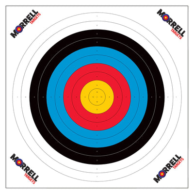 Morrell Targets 100 Pieces Thin Paper Archery Target with Card Stock, 2 Pack